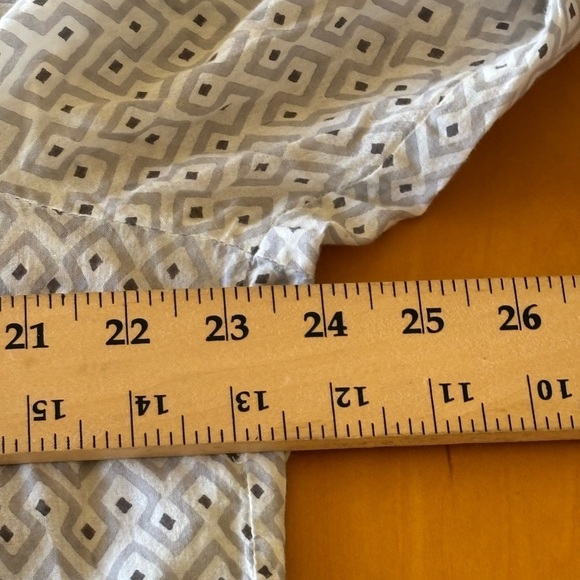 Roberta Roller Rabbit L Patterned Popover Women's Lightweight Cotton Top - Picture 9 of 13